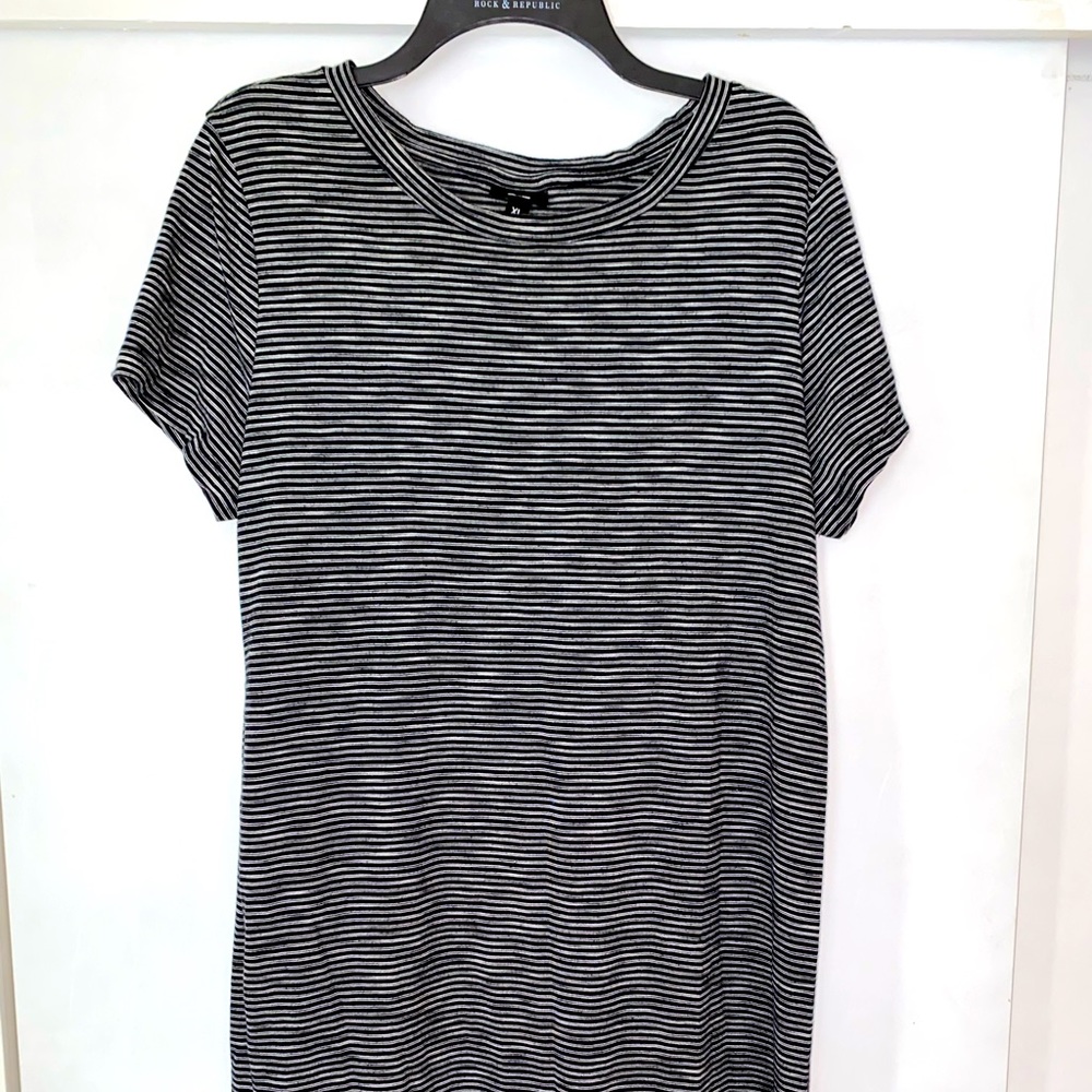 Massimo Striped T Shirt Dress